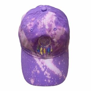 Dreamcatcher Bleach Splatter Boho Dad Hat